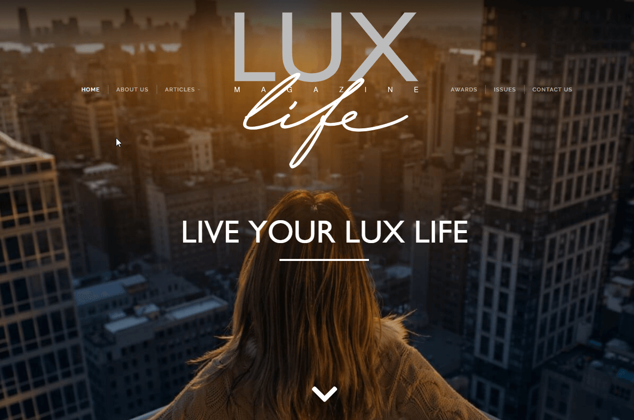 New LUX Life website